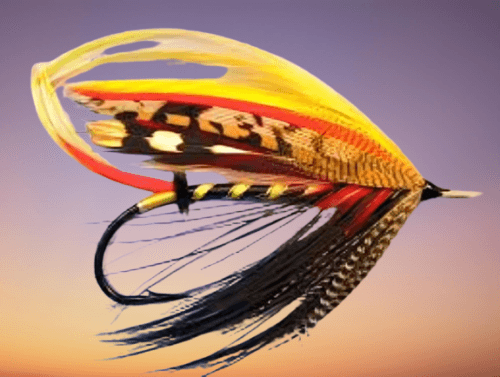 Black Dog Salmon Fly from G.M. Kelson