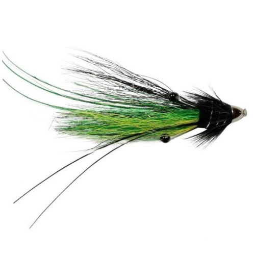 Black Highlander Shrimp Conehead Feeler tube fly fishing pattern