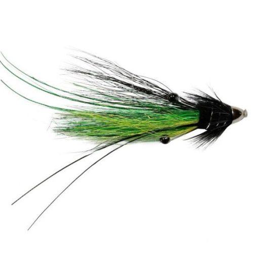 Black Highlander Shrimp Conehead Feeler tube fly fishing pattern