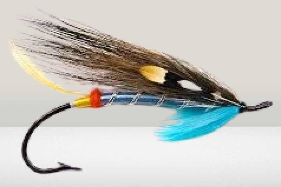 Blue Doctor Hairwing Salmon Fly