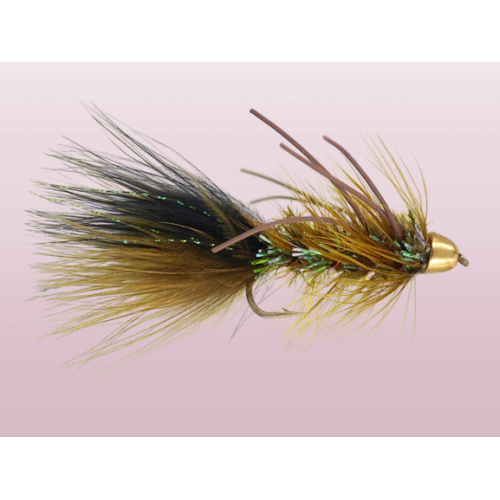 Burgin Bugger Olive Cone Head fly