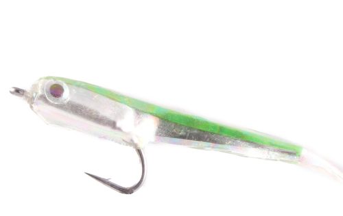 Chartreuse Gummy Minnow fishing fly Pattern