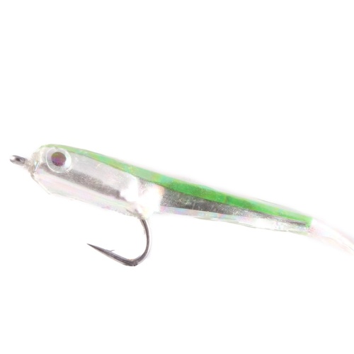 Chartreuse Gummy Minnow fishing fly Pattern