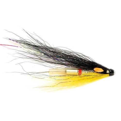 Classic Black & Yellow Brass Loop Tube fly