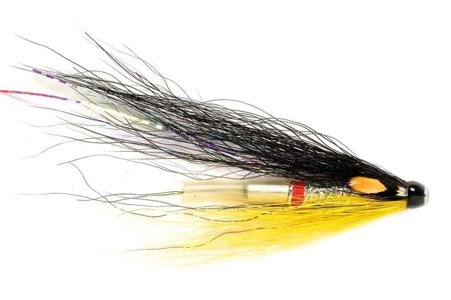 Classic Black & Yellow Brass Loop Tube fly