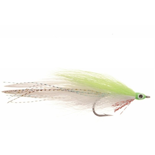 Deceiver White Chartreuse fishing fly