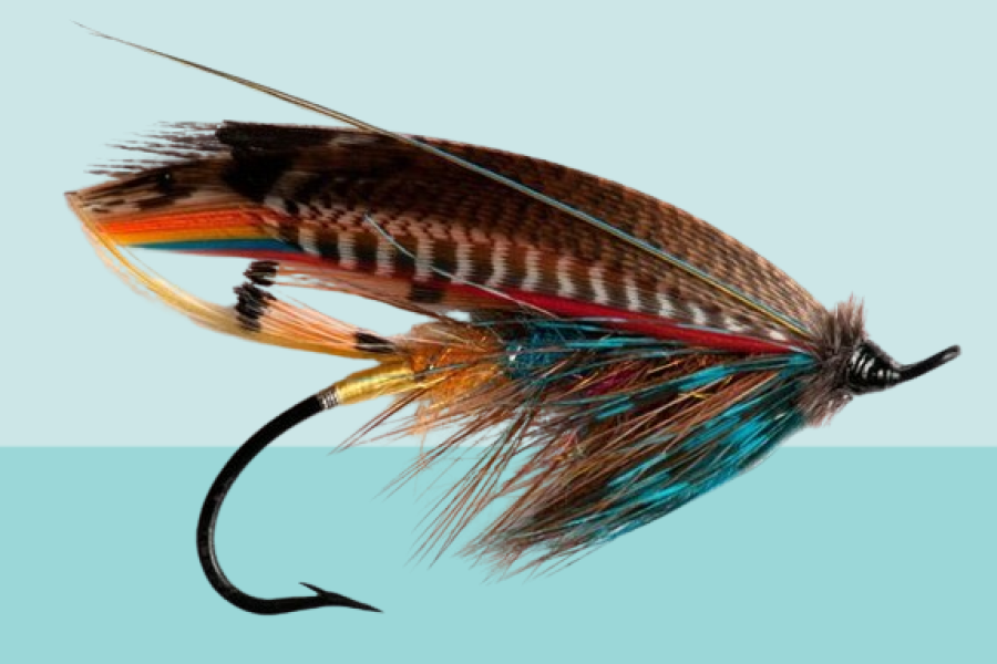 Fiery Brown Irish Salmon Fly