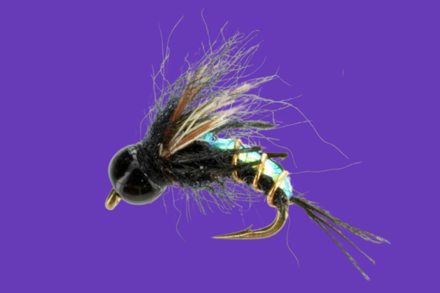 Gardner’s Never Bug Black scud fly