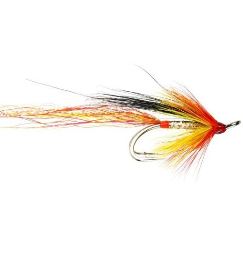 Holo Silver Cascade fishing fly pattern