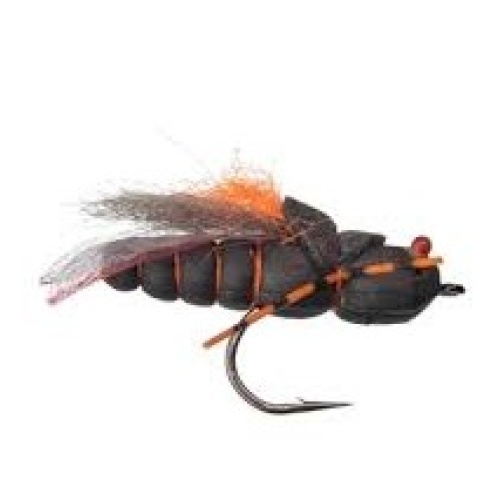 Jeremy's Articulated Super Dawson Muskrat fishing fly