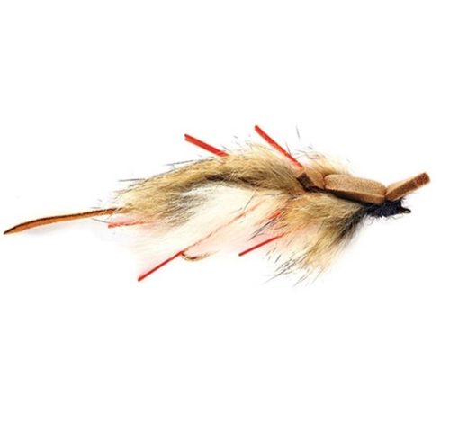 Lynch's White Belly Mouse fishing Fly