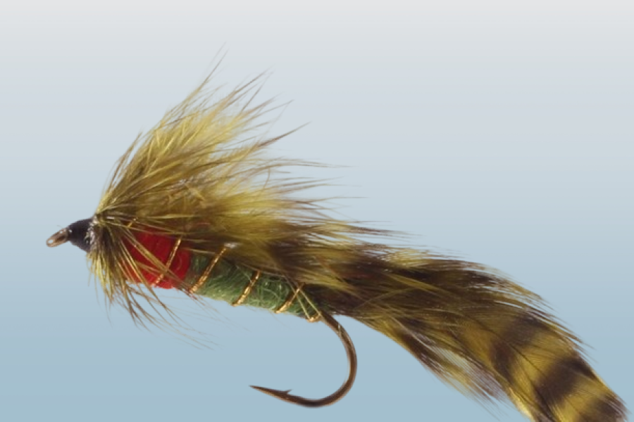 Olive Matuka Sculpin streamer fly Pattern