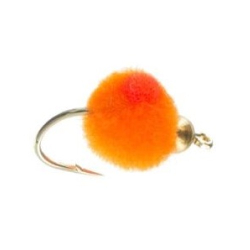 Orange Egg fishing fly pattern