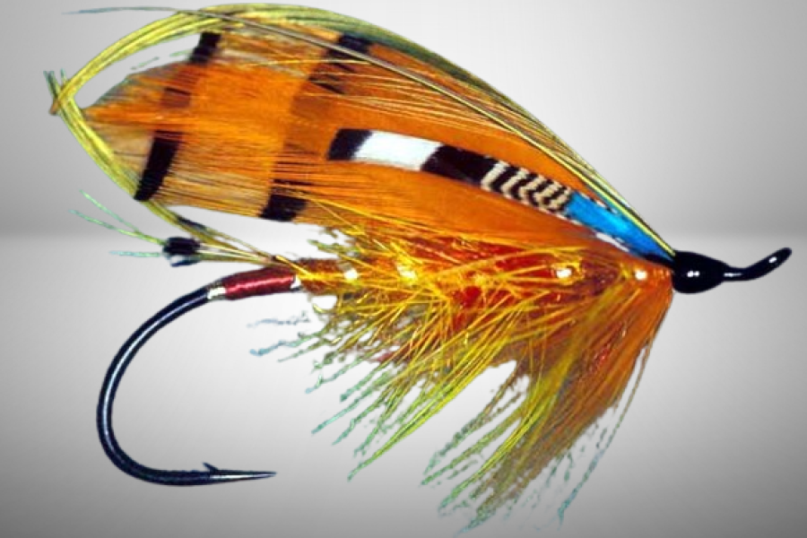 Orange Parson Classic Salmon Fly