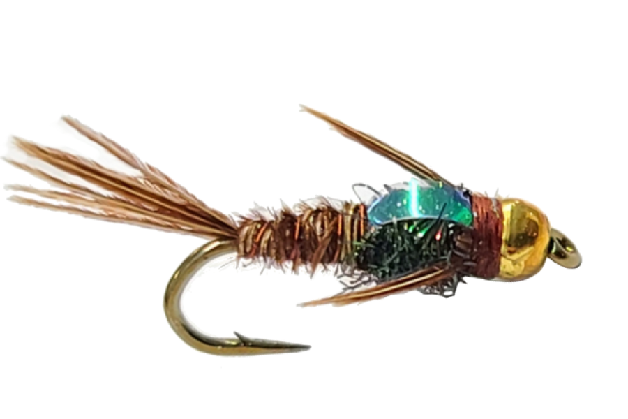 Pheasant Tail Nymph, Tungsten BeadHead