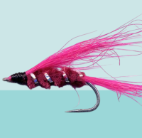 Pink Purdy PBP Salmon Fly