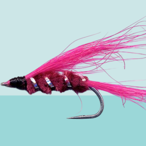 Pink Purdy PBP Salmon Fly