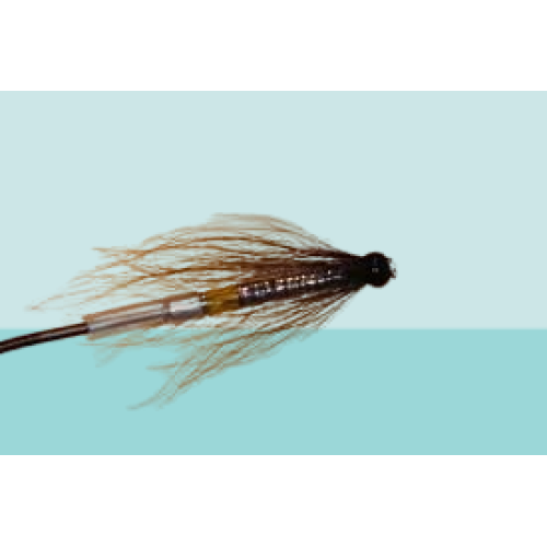 Silver Stoat Bottle Tube Salmon Fly