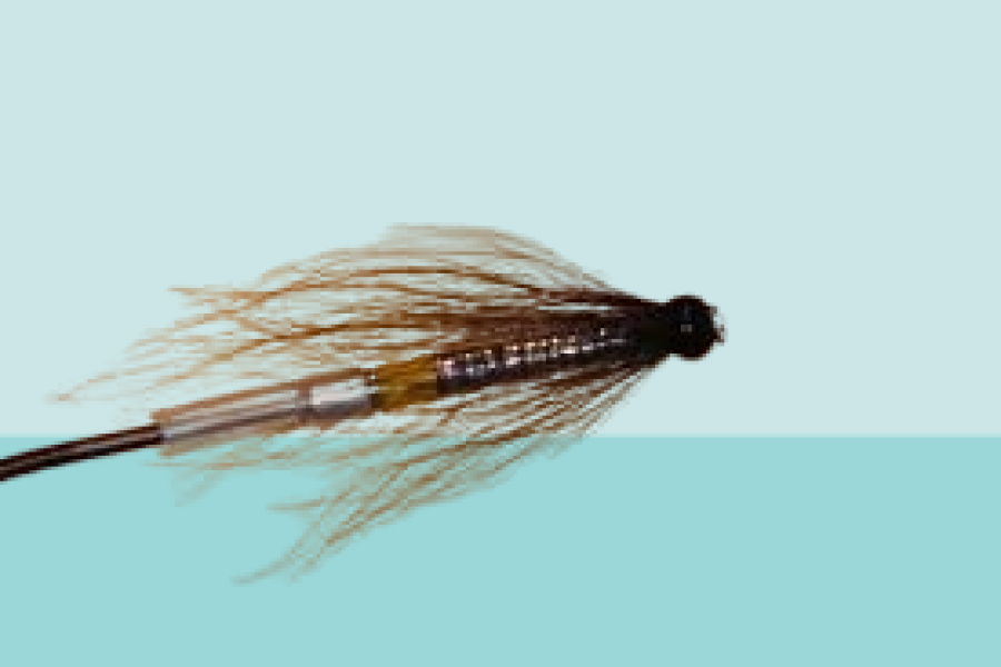 Silver Stoat Bottle Tube Salmon Fly