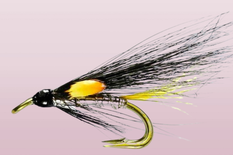 Silver Stoat’s Tail Friggi Double Salmon Fly