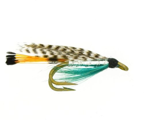 Wee Double Teal Blue & Silver fishing fly