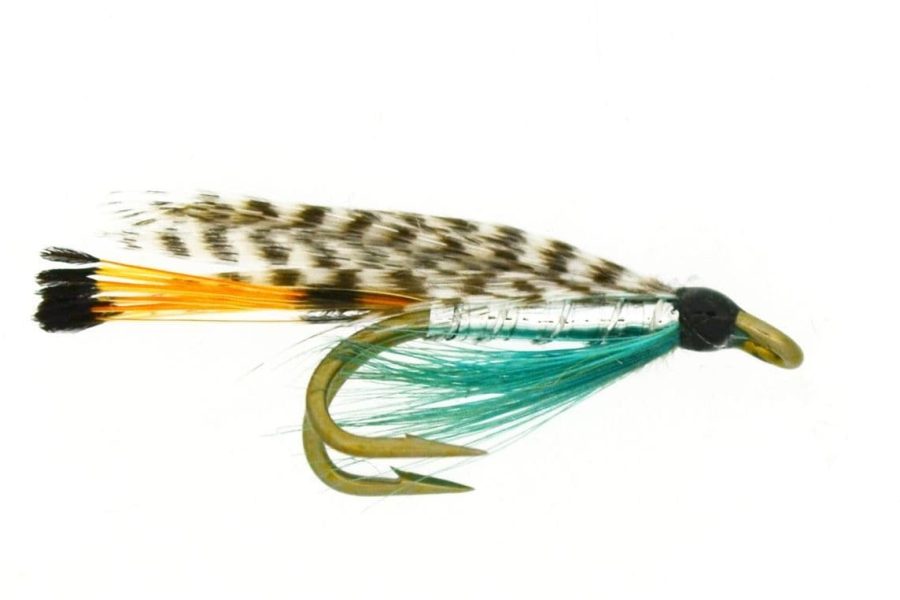 Wee Double Teal Blue & Silver fishing fly