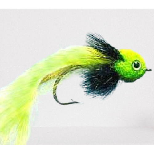 Widower Chartreuse Pike Fly