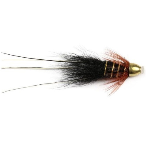 Black Francis Mini Conehead fishing fly pattern