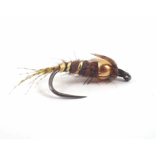 Brown Mayfly Nymph fishing fly pattern