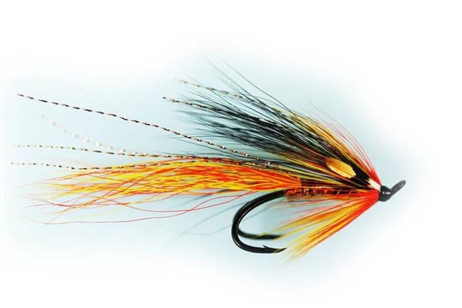 Copper Cascade Double Salmon Fly