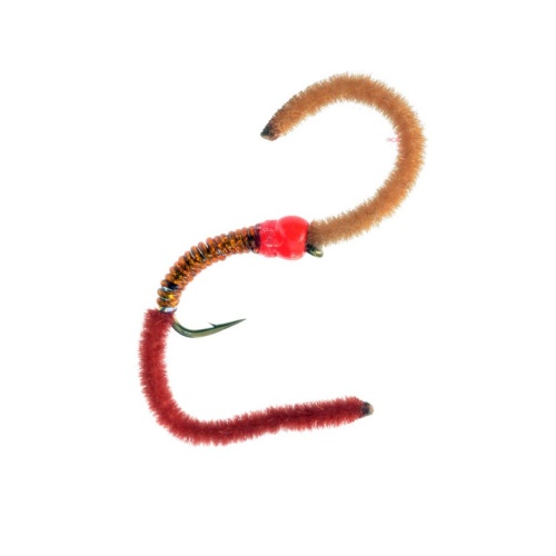 Firebead Sparkle Worm fly