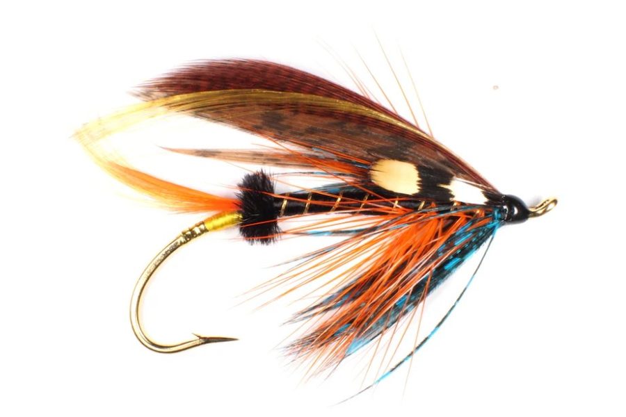 Fully Dressed Thunder and Lightning Salmon Fly