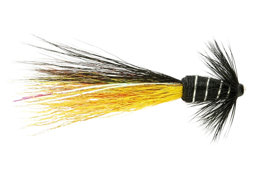 RS Super Snaelda Black & Yellow Salmon Fly