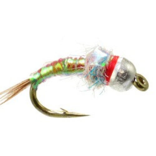 Rainbow Warrior Midge Fishing fly pattern