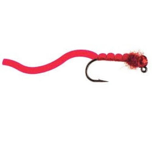 Squirmy Wormie Jig fishing fly pattern