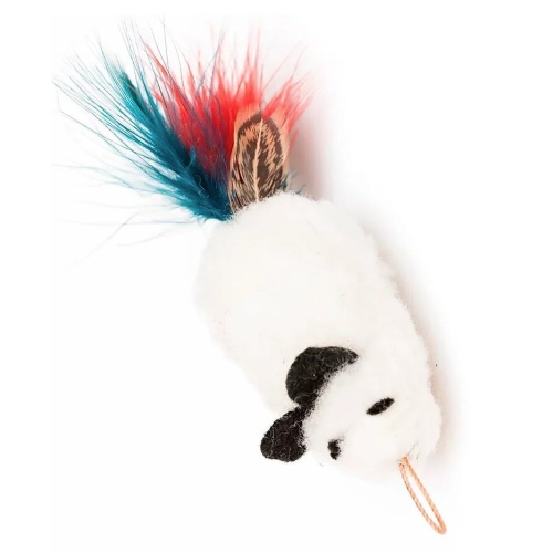 Da Wooly Feather Mouse cat Lure