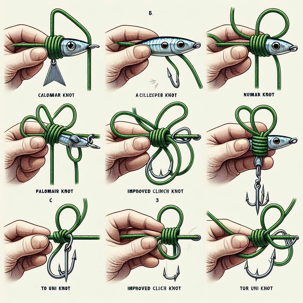 How to Attach Lures Using Different Knots