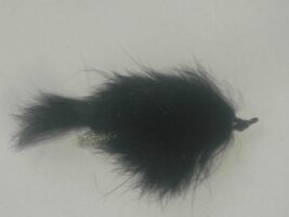 Zonker Black Salmon Fly