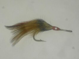 Big eye tarpon fly furnace & squirrel fly