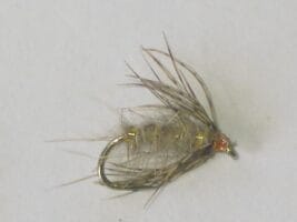 March brown spider wet fly