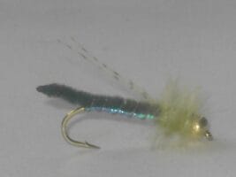 Beadhead Fox Poopah Olive fly