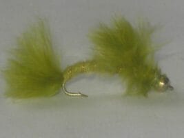 Beadhead Marabou Damsel Olive fly