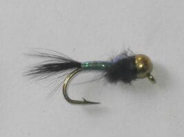 Tungsten black pearl fly