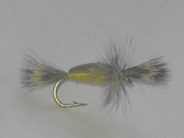 Yellow Hatchmaster dry fly