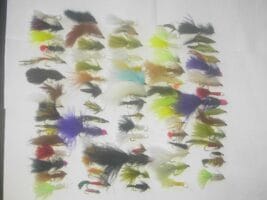 75 Assorted streamers flies