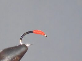 Skinny buzzer red black