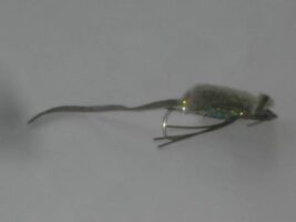 Furry Foam Mouse Gray Fly ? Trout, Bass & Pike Lure