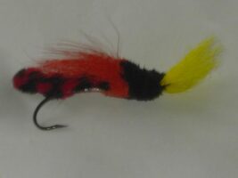 Spey skater red fly