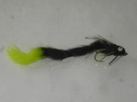 Black Umpqua Swimming Water Dog Fly ? Bass, Pike & Musky Lure
