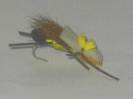 Dead stone golden dry fly